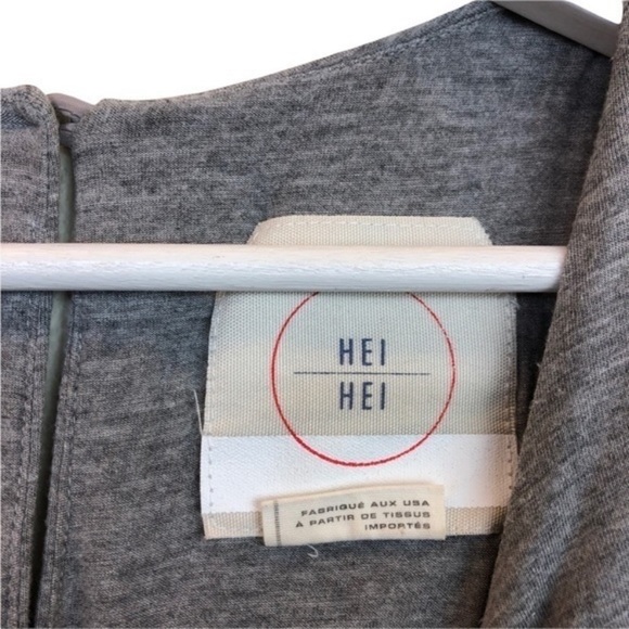 Anthropolgie Hei Hei Gray Boho Jumpsuit Size - Picture 5 of 10